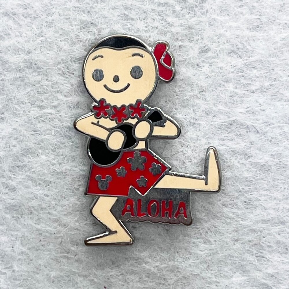 🔮 5/$25 Disney It's A Small‎ World Hawaii Aloha Pin